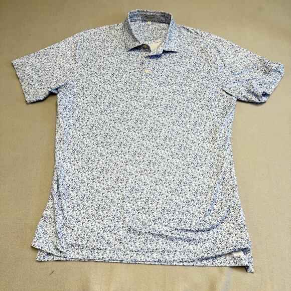 Peter Millar Summer Comfort Polo Mens L Dazed and Transfused Caddyshack Gopher - Picture 5 of 13